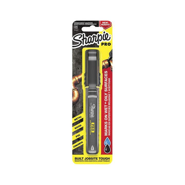 4 Pack x Sharpie Pro Fine Permanent Marker - Black